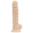 Real Fantasy Ashton - realistični dildo s modami - 20,5 cm - naravna barva