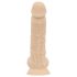 Real Fantasy Ashton - realistični dildo s modami - 20,5 cm - naravna barva