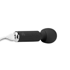   Easytoys Wonder Wand - mini masažni vibrator z možnostjo polnjenja (črn)