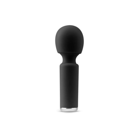 Easytoys Wonder Wand - mini masažni vibrator z možnostjo polnjenja (črn)