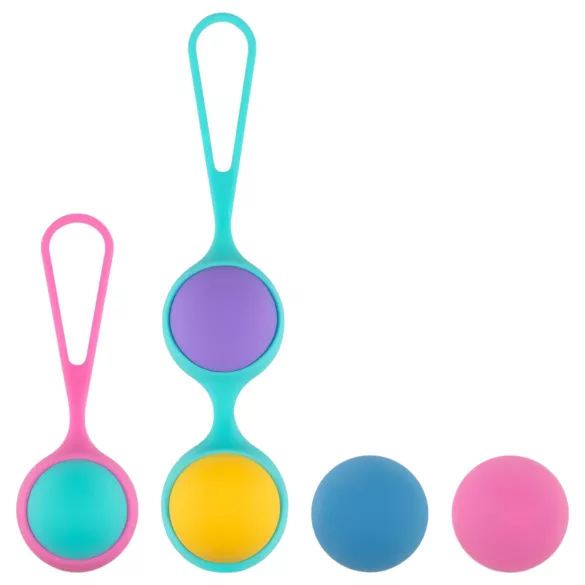 PMV20 Vita - kegel kroglice set - nastavljivo - večbarvno