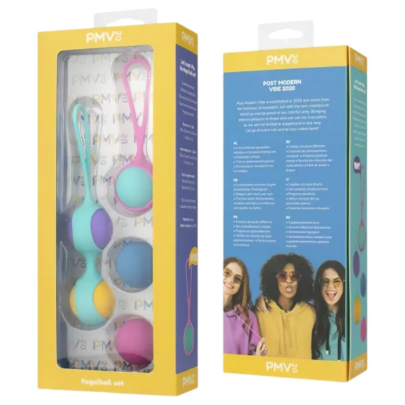 PMV20 Vita - kegel kroglice set - nastavljivo - večbarvno