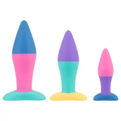 PMV20 Koda - analni čep set - večbarvni