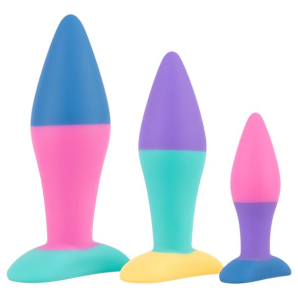 PMV20 Koda - analni čep set - večbarvni