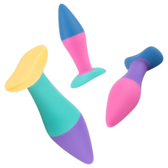 PMV20 Koda - analni čep set - večbarvni