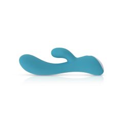   Cala Azul Martina - Vodoodporni vibrator za točko G z ročico za žgečkanje (modra)