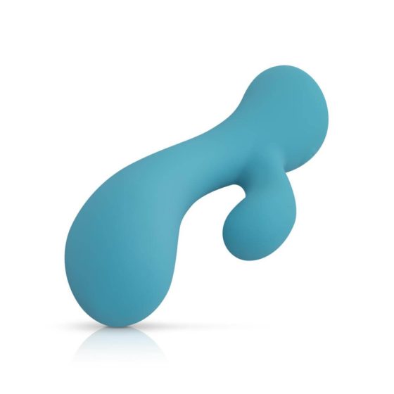 Cala Azul Martina - Vodoodporni vibrator za točko G z ročico za žgečkanje (modra)