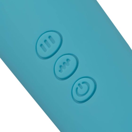 Cala Azul Maria Wand - vodoodporen masažni vibrator z možnostjo polnjenja (modra)