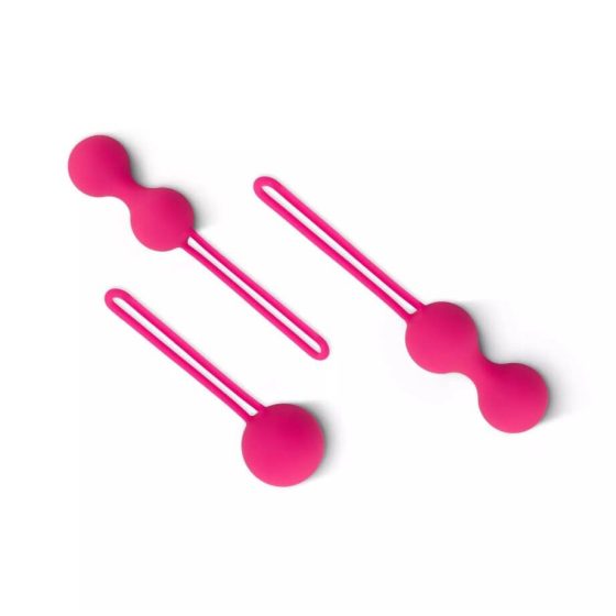 Easytoys LoveBalls - komplet žogic za gekone - 3 kosi (roza)