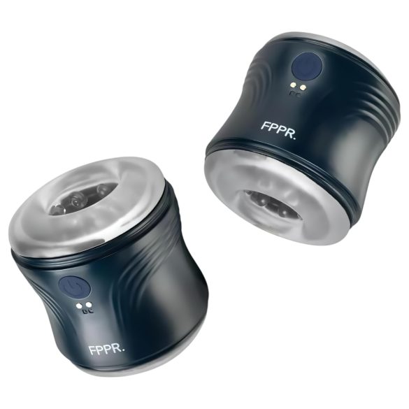 FPPR. - vibracijski masturbator za moške z dvema odprtinama - modra