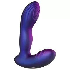 Hueman Galaxy - analni vibrator s pulzacijo - vijoličen