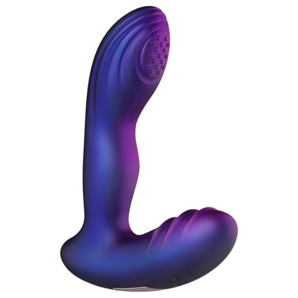 Hueman Galaxy - analni vibrator s pulzacijo - vijoličen