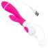 Easytoys - vibrator za klitoris z ročajem - polnilni - roza