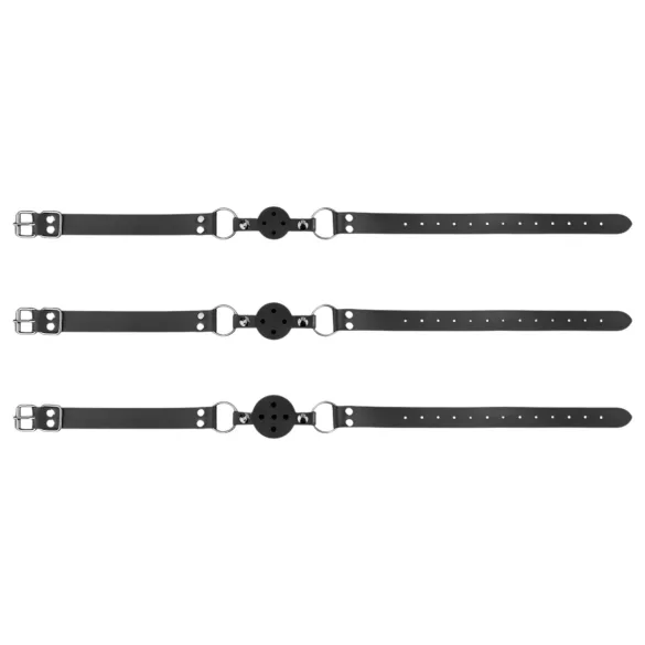 Bedroom Fantasies - komplet za usta - 3 kosi - črna