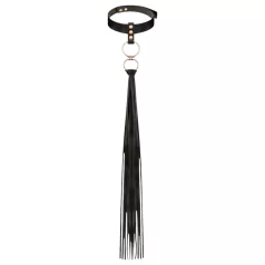 Rosy Gold - ovratnica in loparček - črna