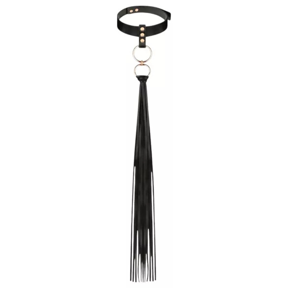 Rosy Gold - ovratnica in loparček - črna