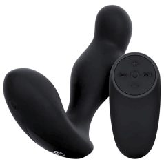   Easytoys Anal Collection - analni vibrator na daljinsko upravljanje - črn