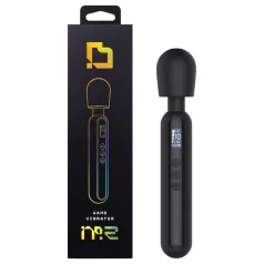 BLAQ - vibrator za masažo - digitalni - velik - črna