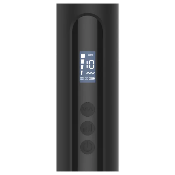 BLAQ - vibrator za masažo - digitalni - velik - črna