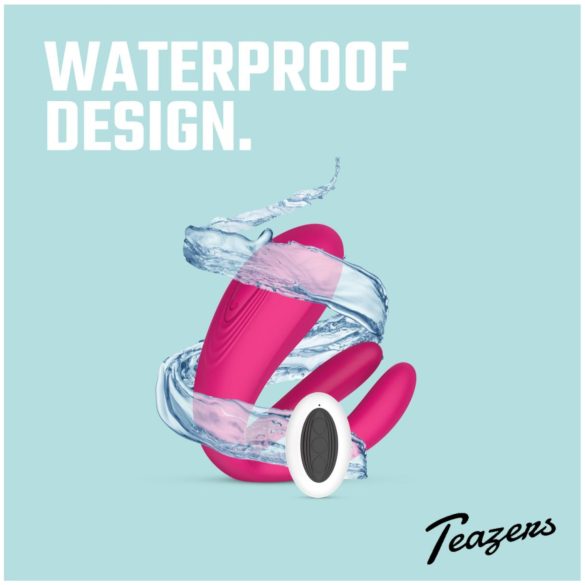 Teazers - vibrator za pare s 3 motorji - roza