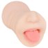 FWB - masturbator 2v1 - umetna usta in vagina - naravna barva