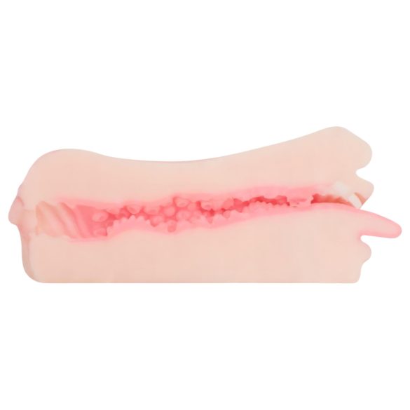 FWB - masturbator 2v1 - umetna usta in vagina - naravna barva