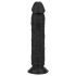 Easytoys - realistični dildo - 17,5 cm - črn