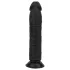 Easytoys - realistični dildo - črn - 22,5 cm