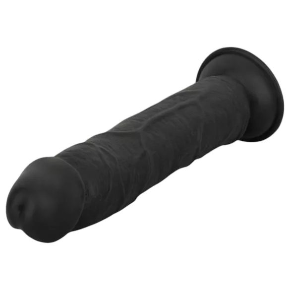 Easytoys - realistični dildo - črn - 22,5 cm
