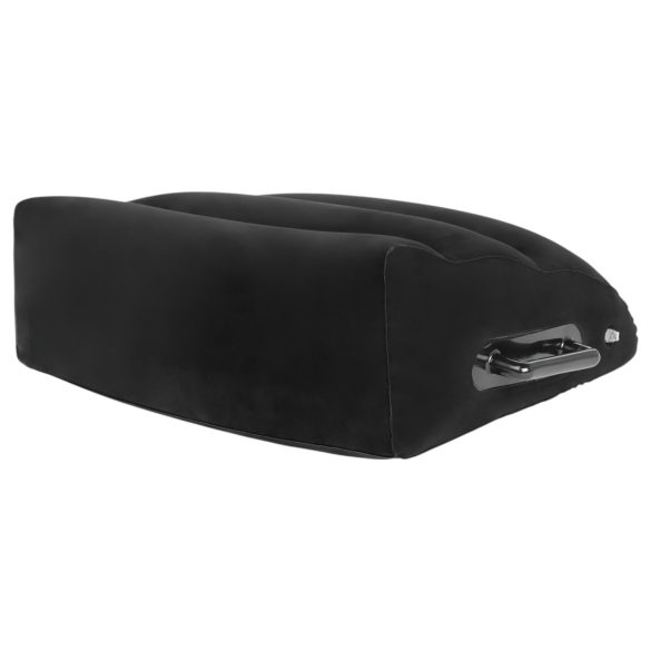 Bedroom Fantasies - napihljiva seks blazina z ročaji (črna)