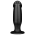 BUTTR AH-1 - analni dildo s priseskom - črna