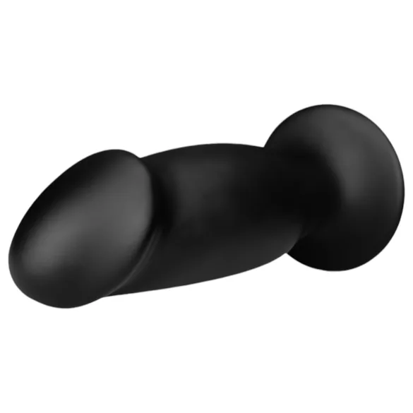 BUTTR AH-1 - analni dildo s priseskom - črna