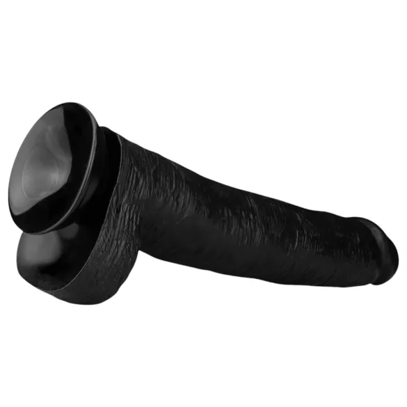 BUTTR - velik realističen dildo - 43 cm - črna