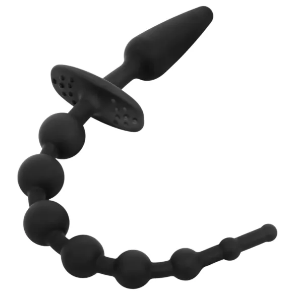 EasyToys - analni čep 2v1 - črna