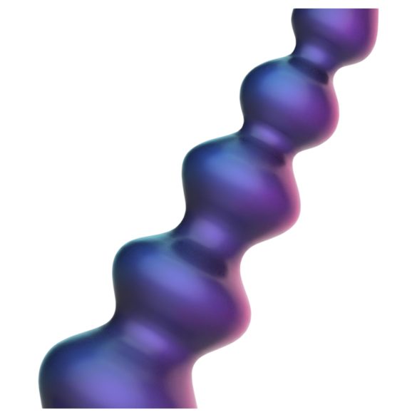 Hueman Galaxy Force - radijski analni vibrator (vijoličen)