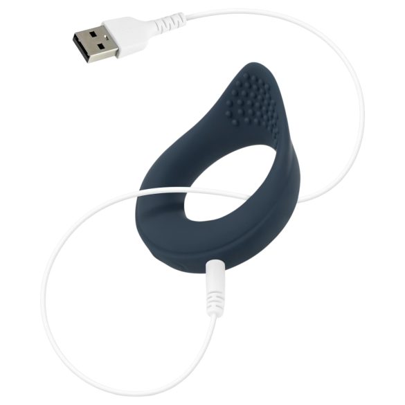 Boners - vibracijski erekcijski obroč - modra