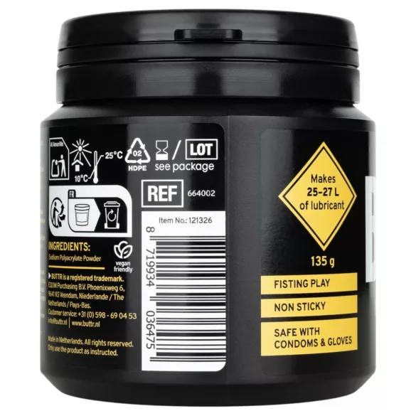 BUTTR - instant mazivo v prahu (135 g)