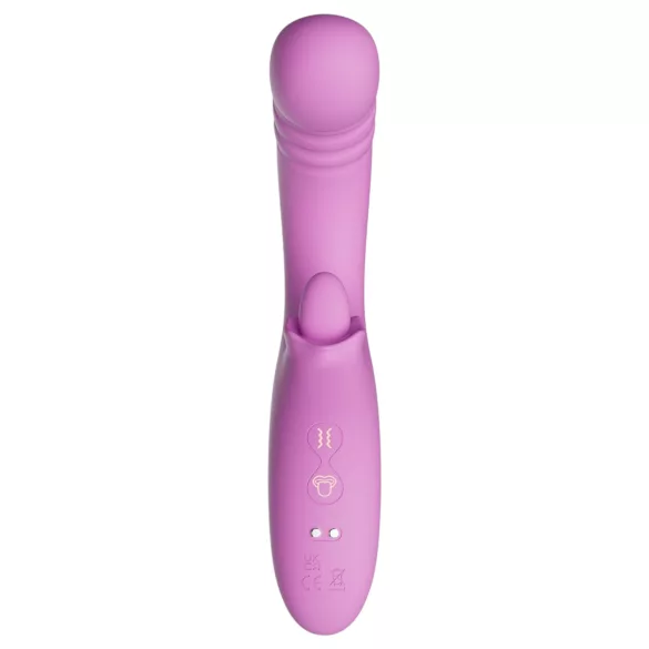 Good Vibes Only - potisni vibrator za klitoris (rožnate barve)