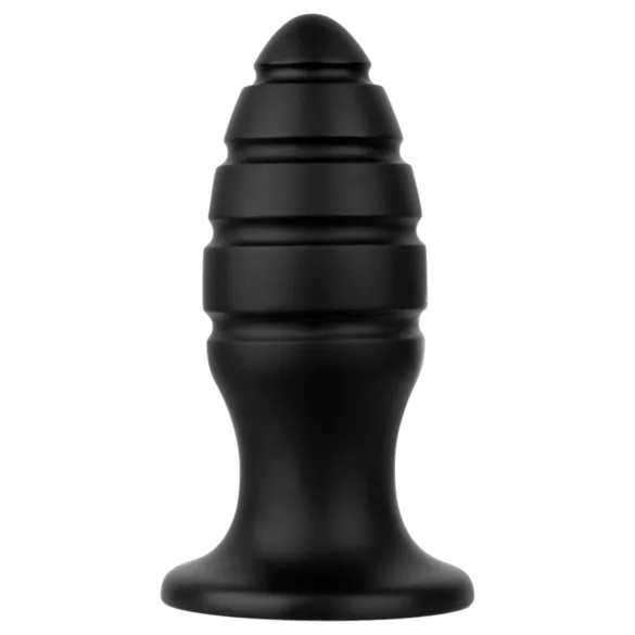 BUTTR Aftershock - orjaški analni čep (črn) - 23 cm