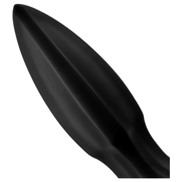 BUTTR Huge Explosive II - orjaški analni čep (črn) - 29 cm