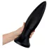 BUTTR Huge Explosive II - orjaški analni čep (črn) - 29 cm