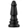 BUTTR Tactical II - orjaški analni čep (črn) - 26 cm