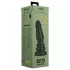 BUTTR Tactical II - orjaški analni čep (črn) - 26 cm