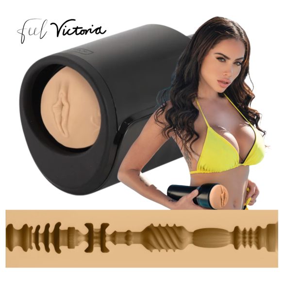 Kiiroo Keon WiFi + Victoria June - masturbator vagina - naravna barva