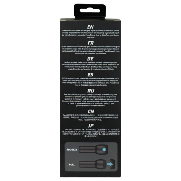 Kiiroo - moški masturbator - kompatibilen s PowerBlow - črna