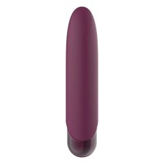 Glam - vodoodporni mini vibrator za polnjenje (vijolična)