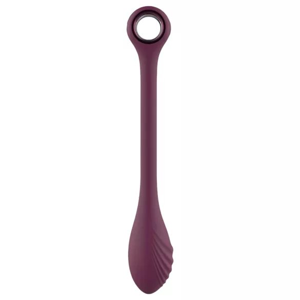 Glam - akumulatorski, vodoodporni prilagodljivi G-točka vibrator (vijoličen)