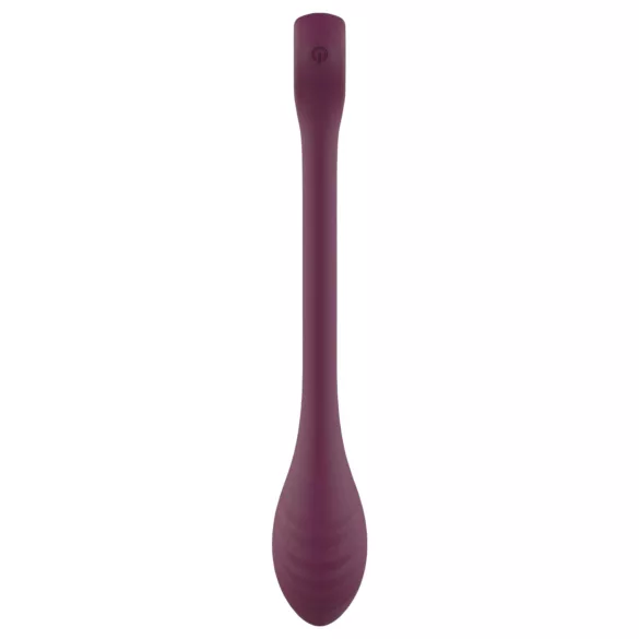Glam - akumulatorski, vodoodporni prilagodljivi G-točka vibrator (vijoličen)