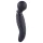 Glam - dvostranski vibrator wand (temno siv)