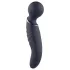 Glam - dvostranski vibrator wand (temno siv)